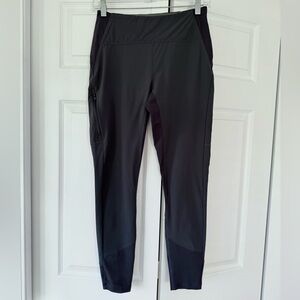 mountain hardwear chockstone women’s rock‎ tight leggings in grey size small